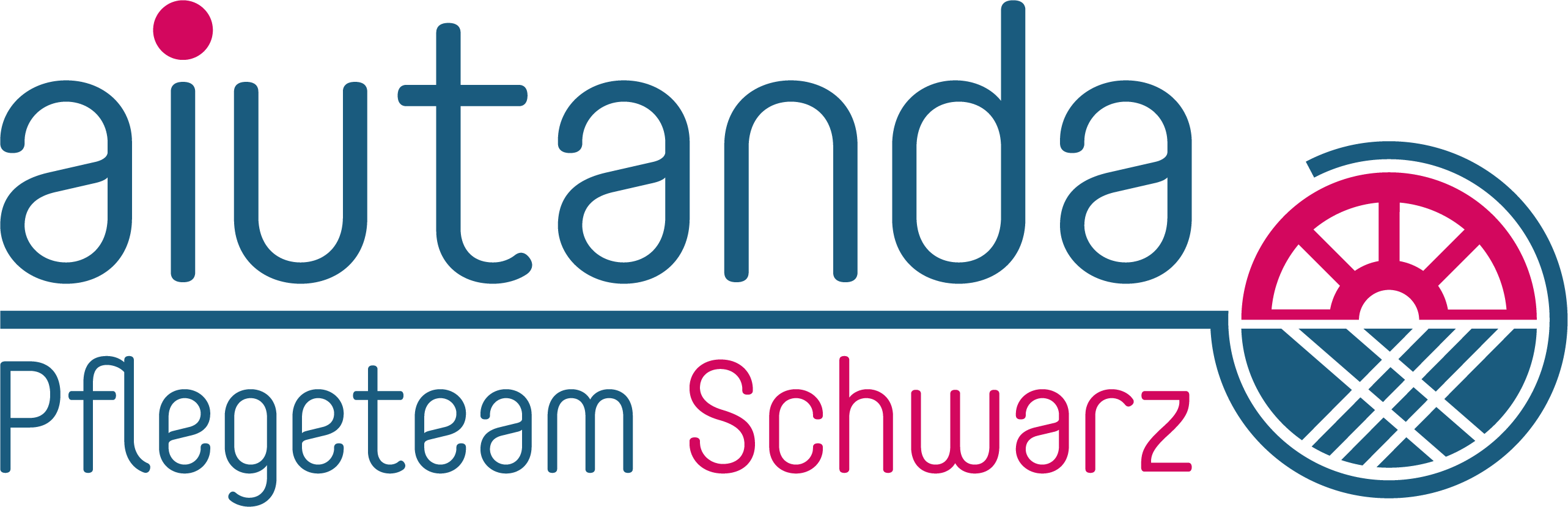 Logo Aiutanda Pflegeteam Schwarz