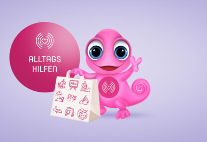 Maskottchen Leon Alltagshilfen