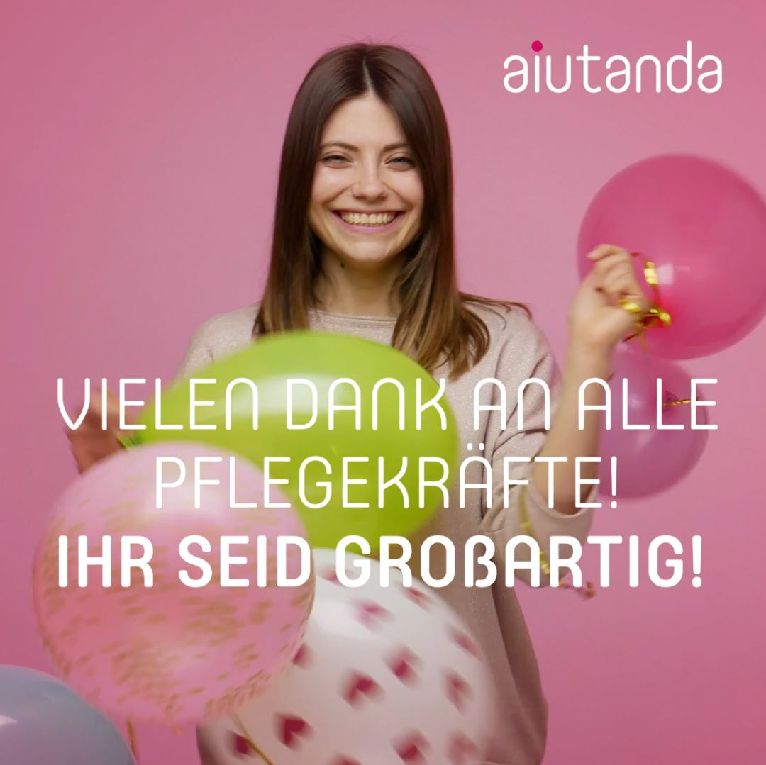 Danke an alle Pflegekräfte!