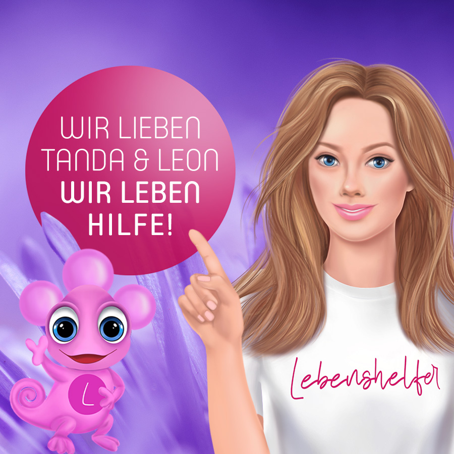 Wir lieben Tanda & Leon. Wir leben Hilfe!