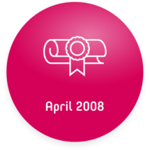 Meilenstein Bubble April 2008