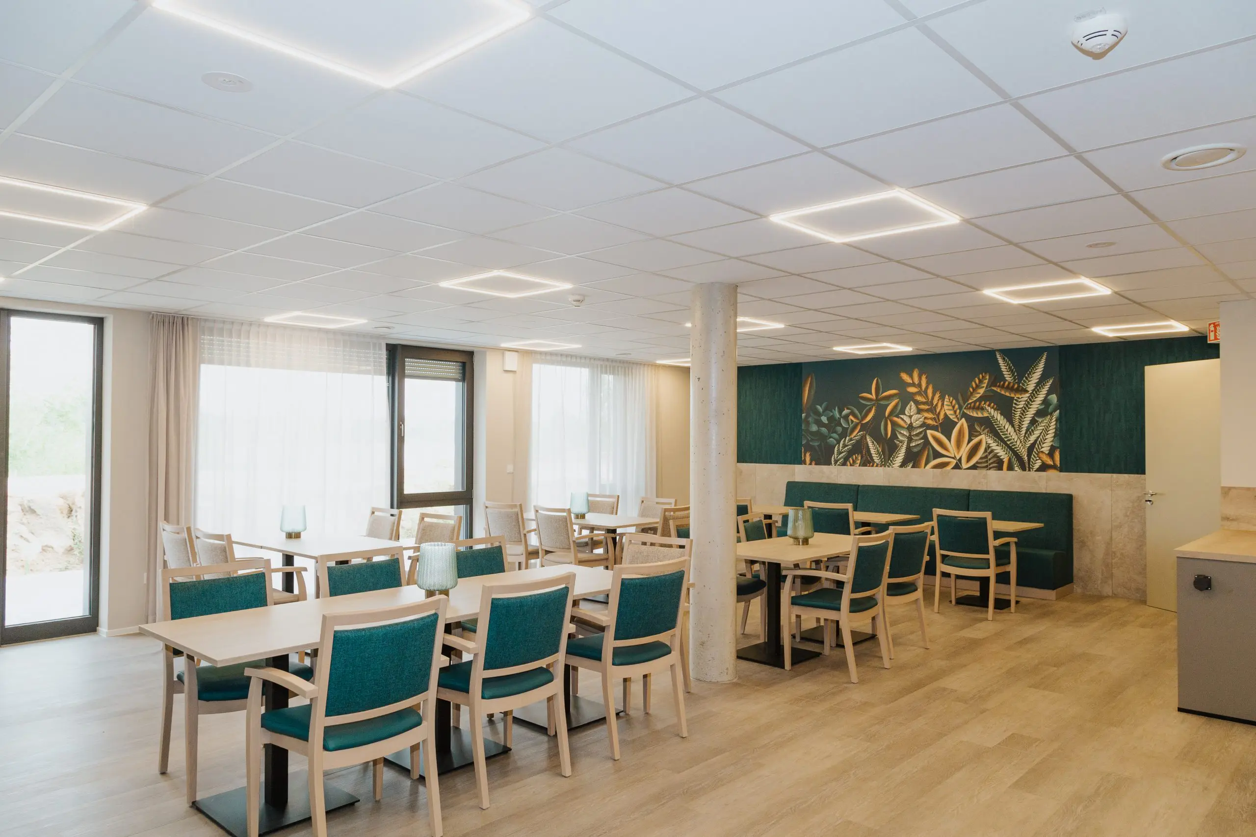 Offener Gemeinschaftsraum in der Tagespflege