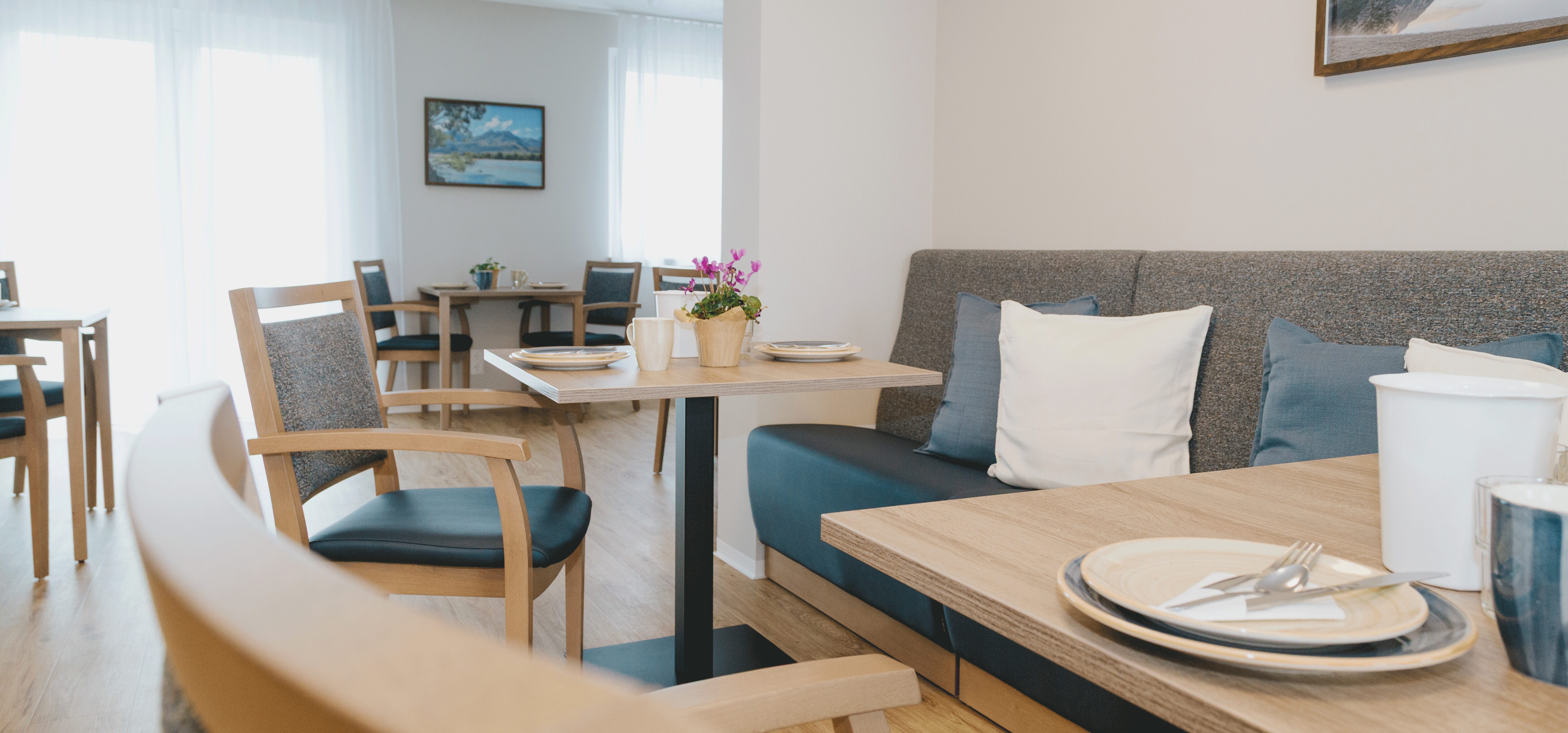 Großzügiger Aufenthaltsbereich