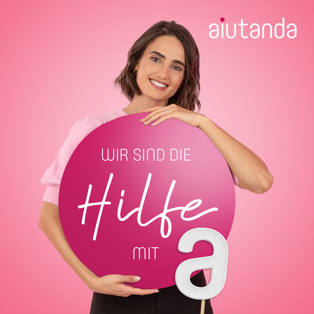 Wir sind die Hilfe mit a