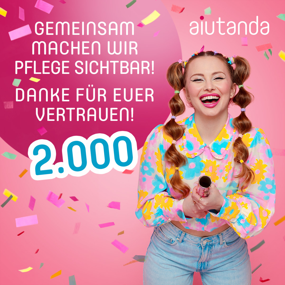 2.000 Follower. Danke für euer Vertrauen!