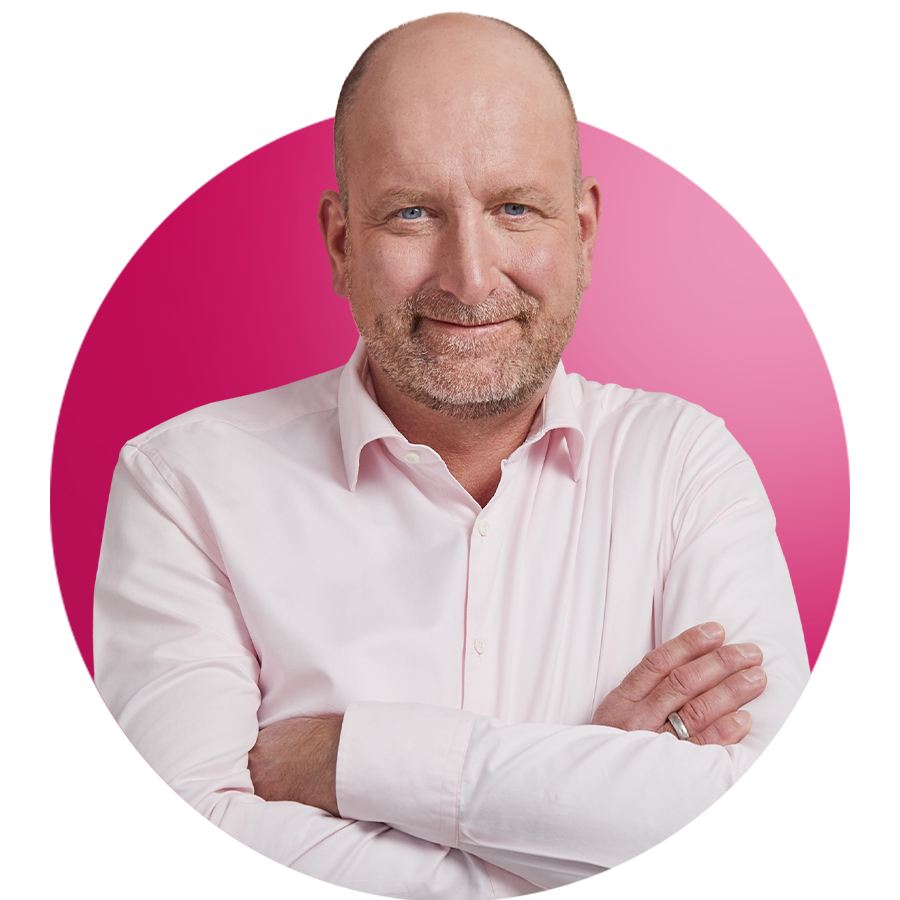 Portrait Christoph Schubert in Bubble