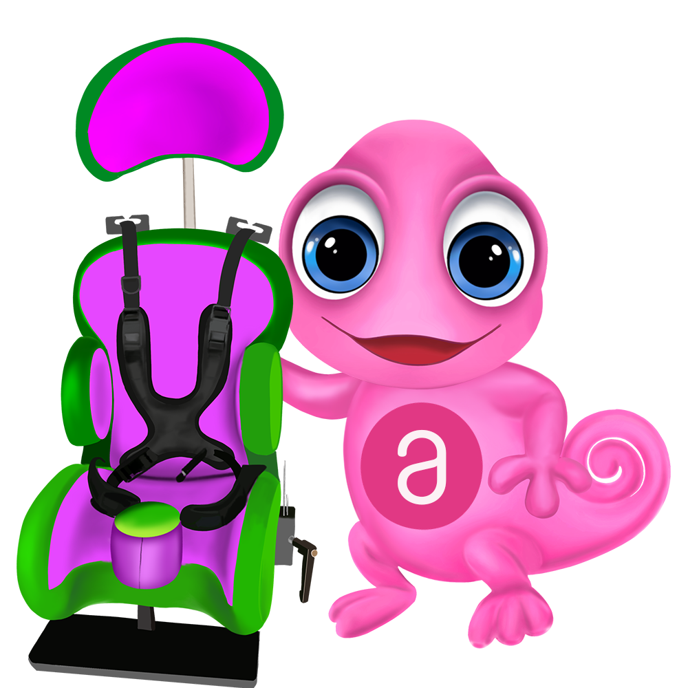 Maskottchen Leon Kinder-Reha