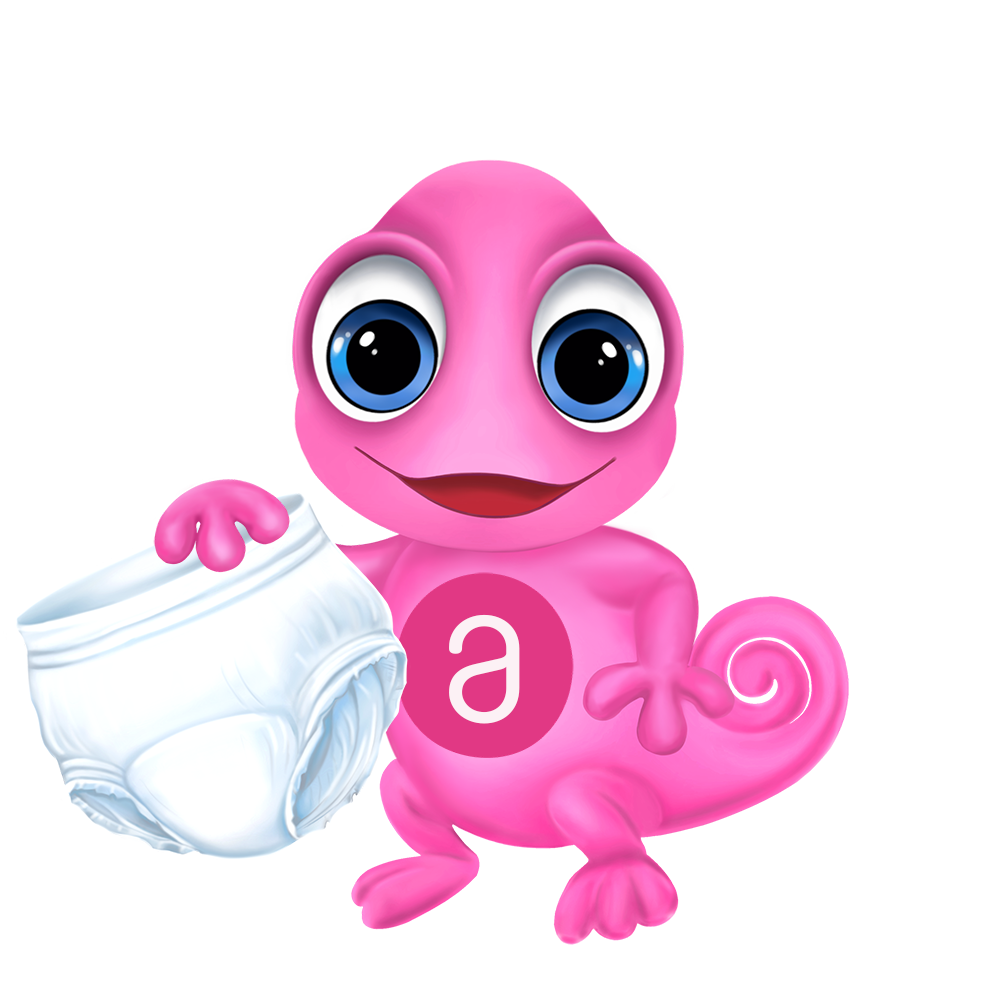 Maskottchen Leon Inkontinenz