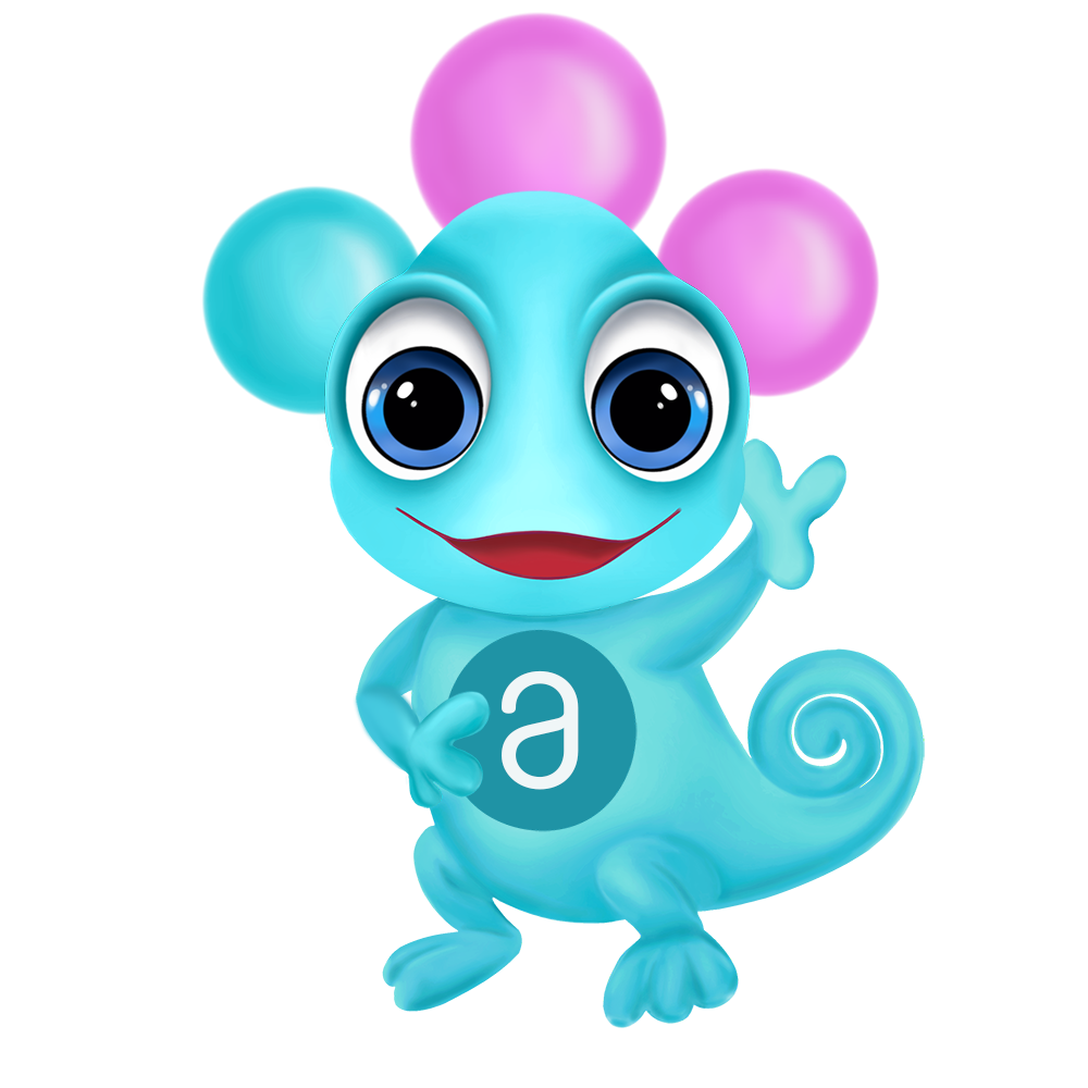 Maskottchen Leon für Hilfekonzept "egal WO"