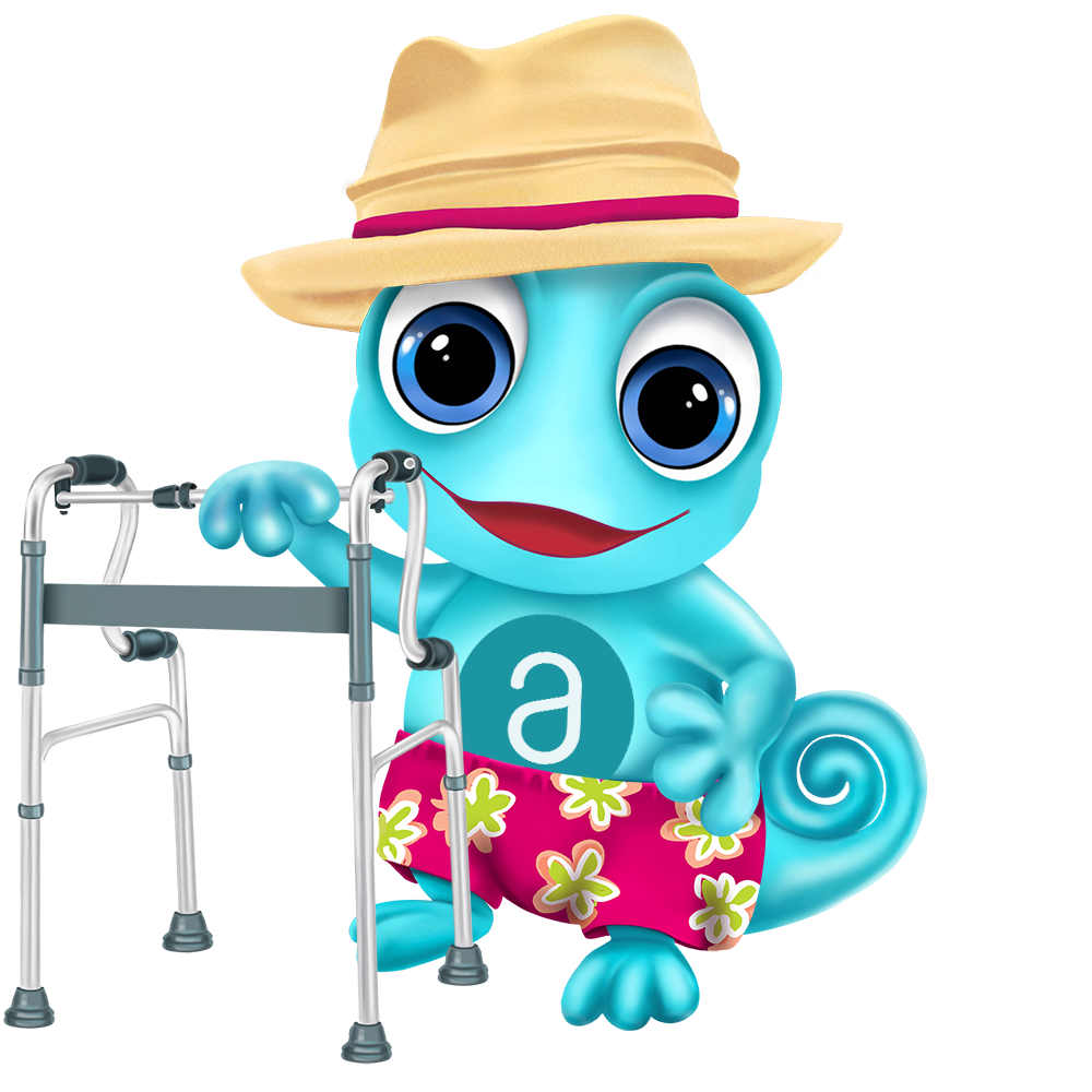 Maskottchen Leon Senioren-Wohngemeinschaft