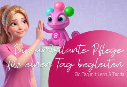 Die Maskottchen Leon und Tanda geben sich ein High Five