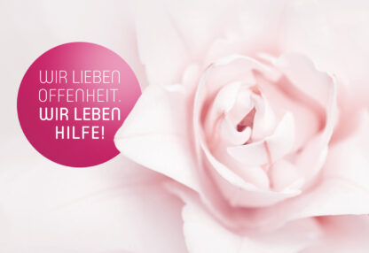 Wir lieben Offenheit. Wir leben Hilfe!