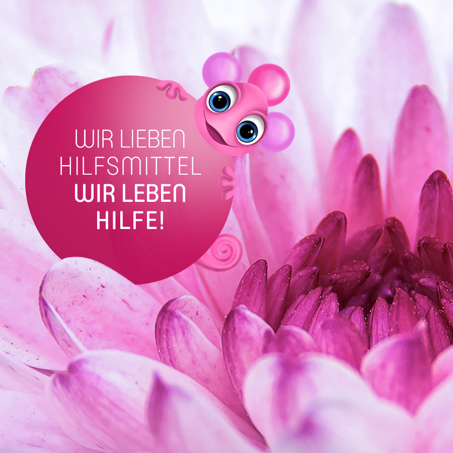 Wir lieben Hilfsmittel. Wir leben Hilfe!