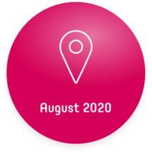 Meilenstein Bubble August 2020