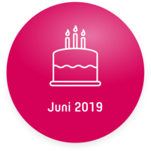 Meilenstein Bubble Juni 2019