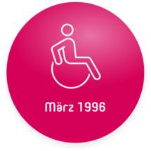 Meilenstein Bubble März 1996